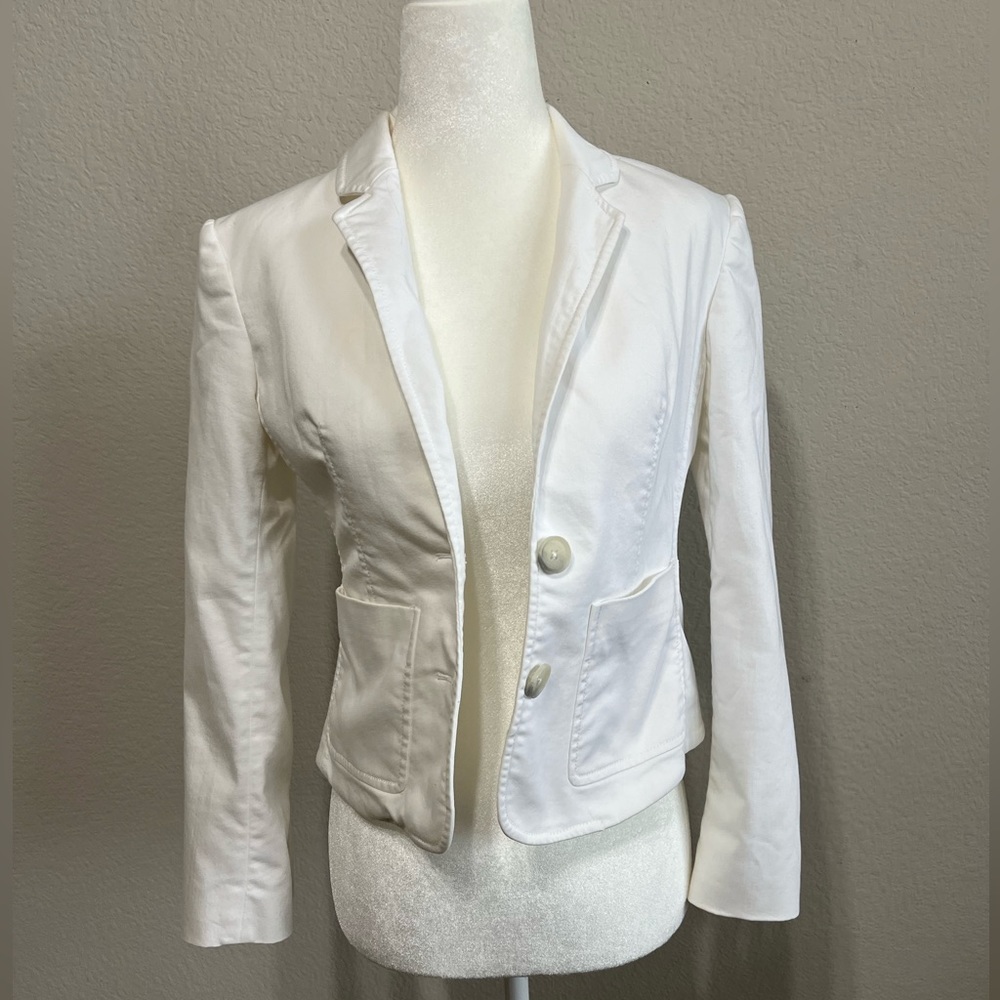 White Express blazer